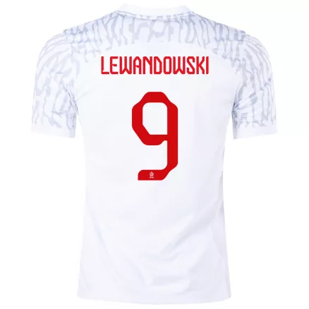 Poland LEWANDOWSKI #9 Home Jersey 2022 - gojerseys