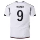 Germany WERNER #9 Home Jersey 2022 - goaljerseys