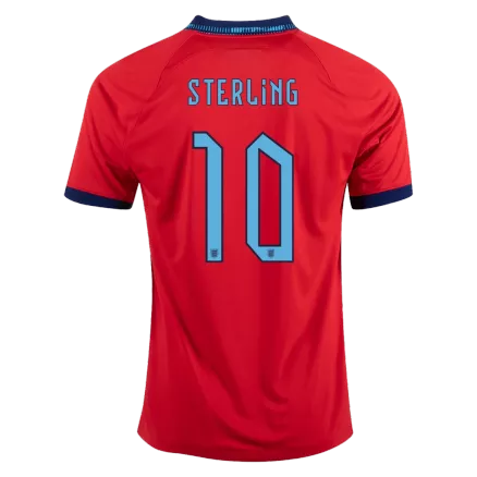 England STERLING #10 Away Jersey 2022 - gojerseys