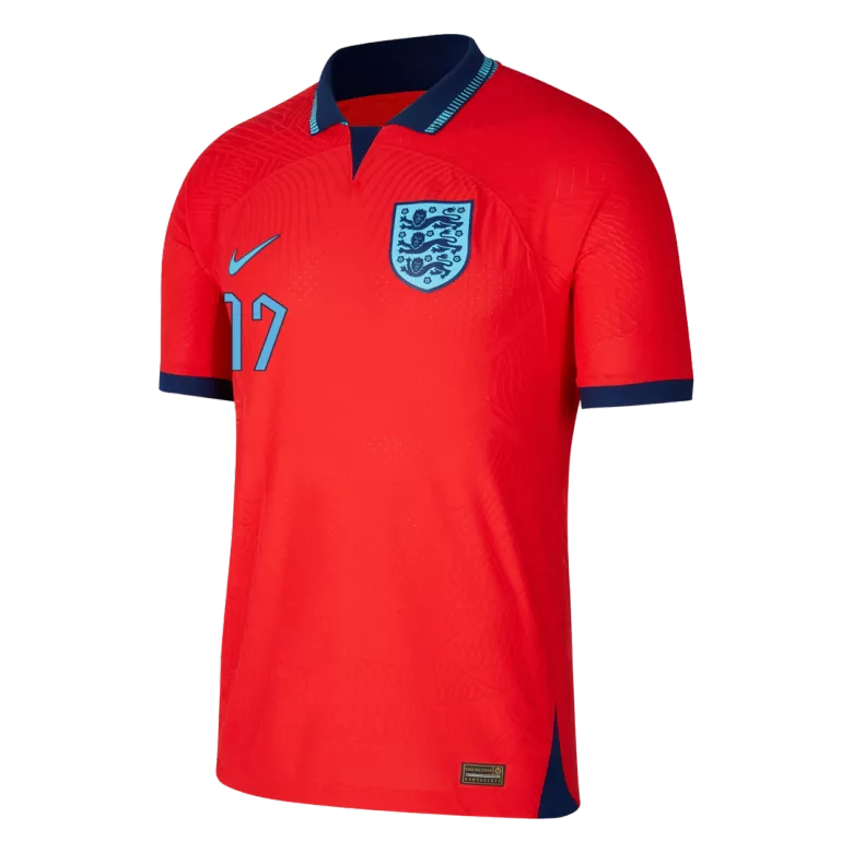 England SAKA #17 Away Jersey Authentic 2022 - gojersey