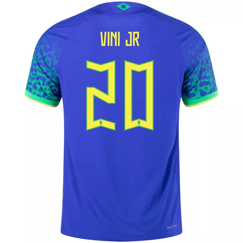 Brazil VINI JR #20 Away Jersey Authentic 2022 - gojersey