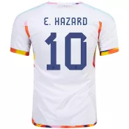 Belgium E. HAZARD #10 Away Jersey 2022 - goaljerseys