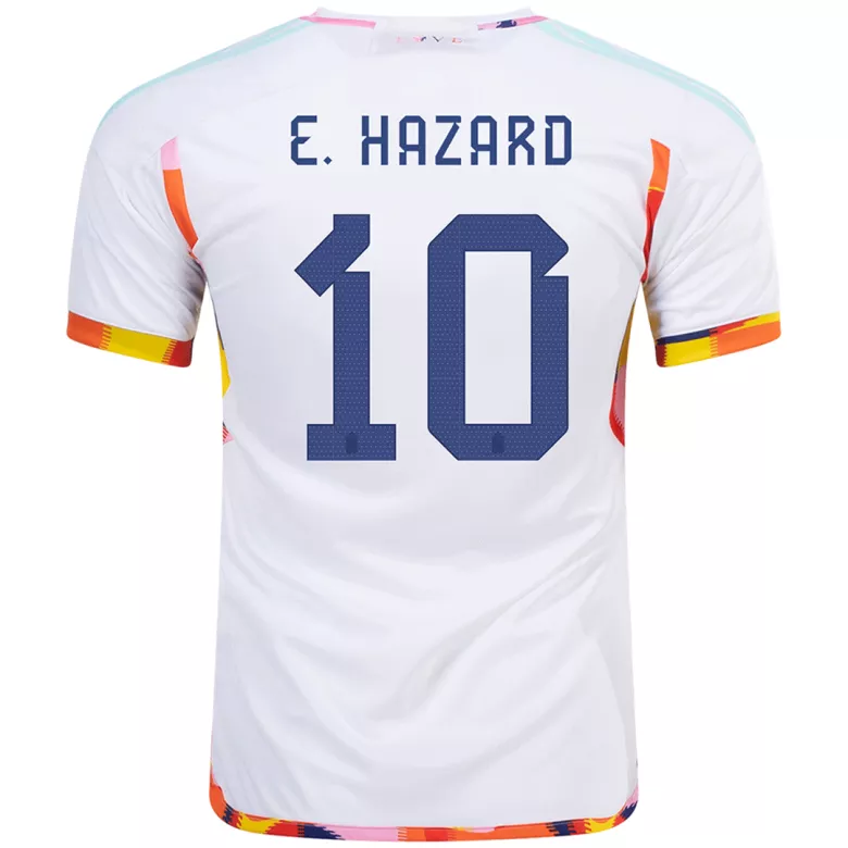 Belgium E. HAZARD #10 Away Jersey 2022 - gojersey