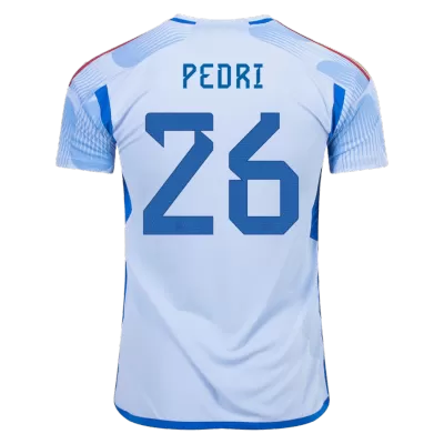 Spain PEDRI #26 Away Jersey 2022 - gojersey