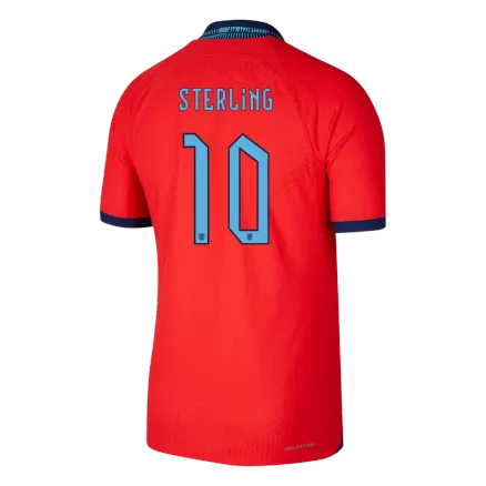 England STERLING #10 Away Jersey Authentic 2022 - gojerseys