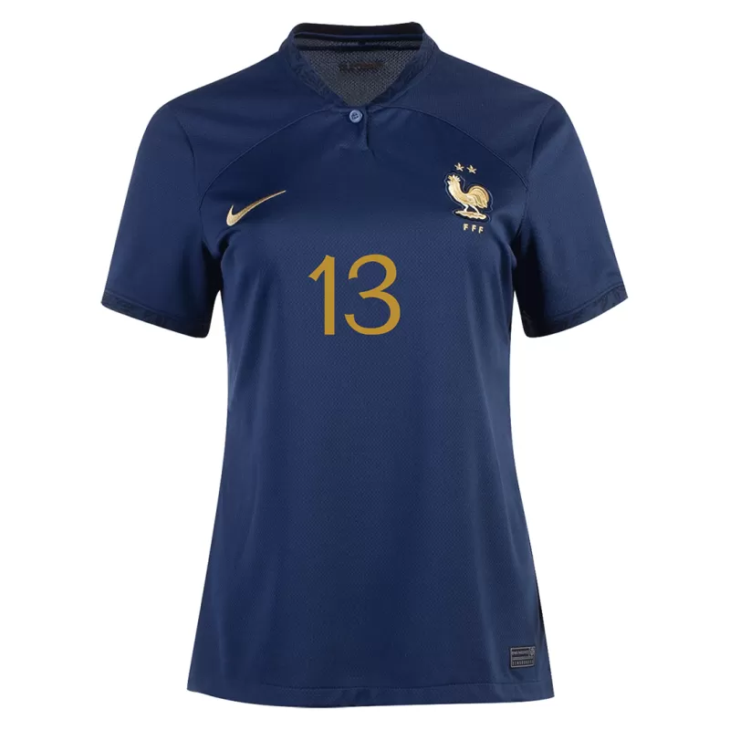 France KANTE #13 Home Jersey 2022 Women - gojersey