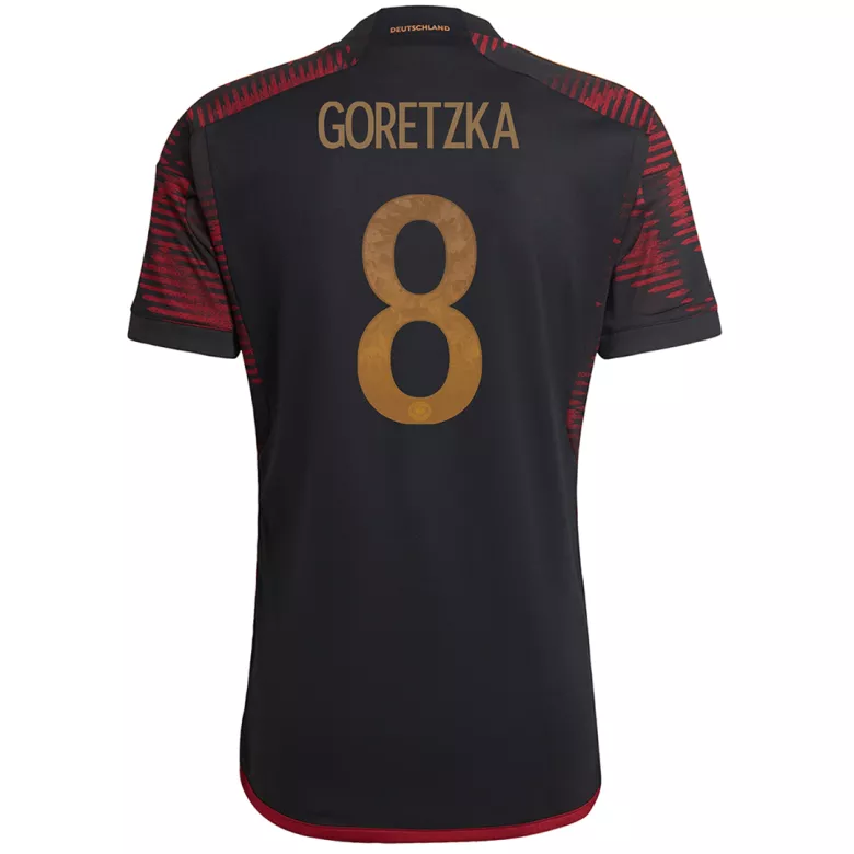 Germany GORETZKA #8 Away Jersey 2022 - gojersey