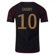Germany GNABRY #10 Away Jersey Authentic 2022 - goaljerseys