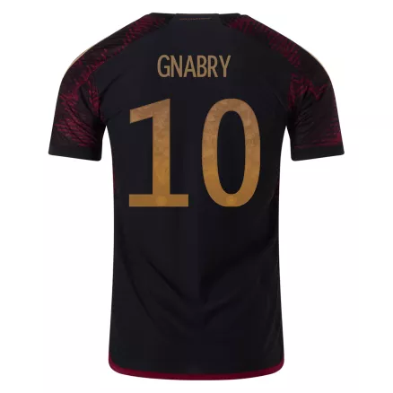 Germany GNABRY #10 Away Jersey Authentic 2022 - gojerseys