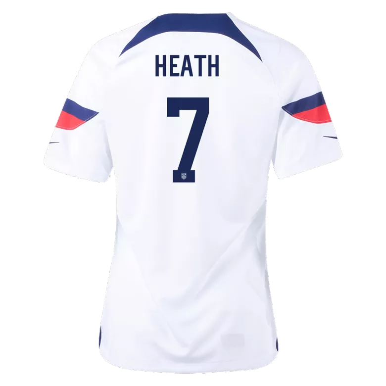 USA HEATH #7 Home Jersey 2022 Women - gojersey
