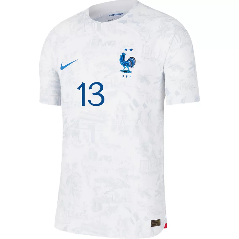 France KANTE #13 Away Jersey Authentic 2022 - gojersey
