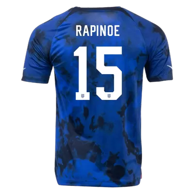 USA RAPINOE #15 Away Jersey 2022 - gojersey