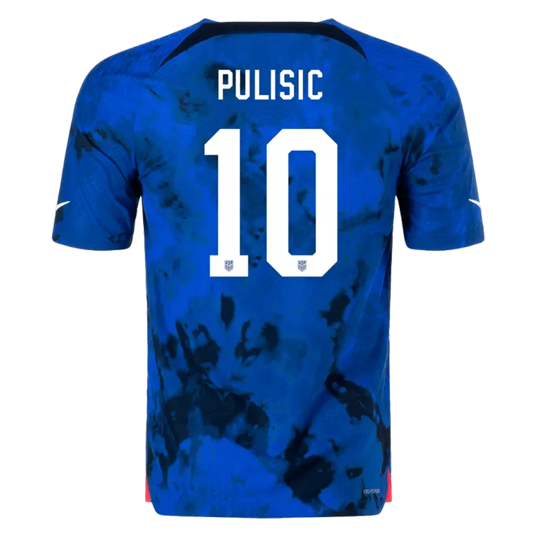 USA PULISIC #10 Away Jersey Authentic 2022 - gojersey