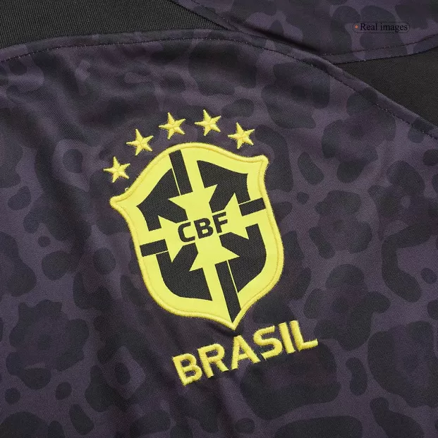 Brazil Goalkeeper Jersey 2022 - Black