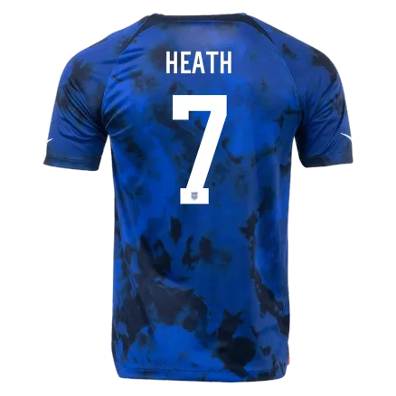 USA HEATH #7 Away Jersey 2022 - gojersey