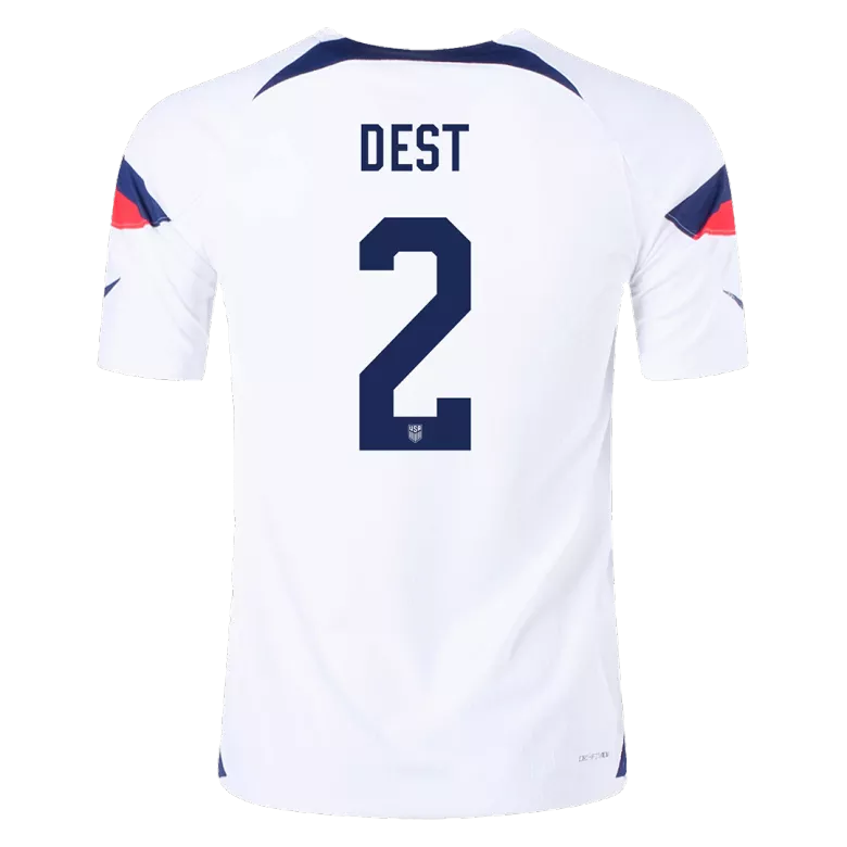 USA DEST #2 Home Jersey Authentic 2022 - gojersey