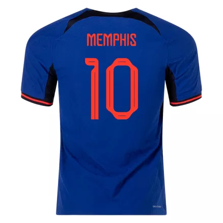 Netherlands MEMPHIS #10 Away Jersey Authentic 2022 - gojerseys