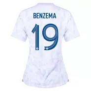 France BENZEMA #19 Away Jersey 2022 Women - goaljerseys