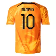 Netherlands MEMPHIS #10 Home Jersey 2022 - goaljerseys