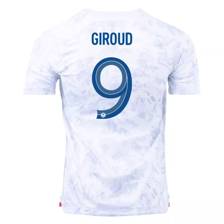 France GIROUD #9 Away Jersey 2022 - gojersey