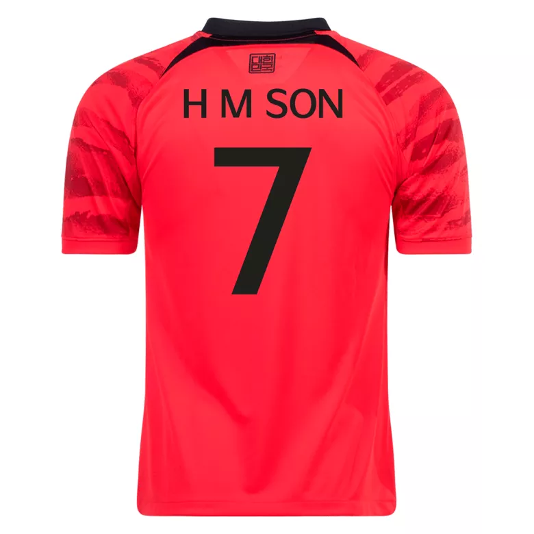 South Korea H M SON #7 Home Jersey 2022 - gojersey