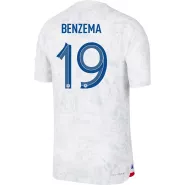 France BENZEMA #19 Away Jersey Authentic 2022 - goaljerseys