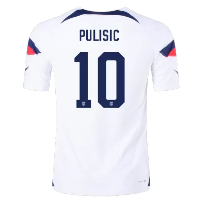 USA PULISIC #10 Home Jersey Authentic 2022 - gojersey