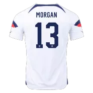 USA MORGAN #13 Home Jersey 2022 - goaljerseys