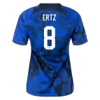 USA ERTZ #8 Away Jersey 2022 Women - goaljerseys