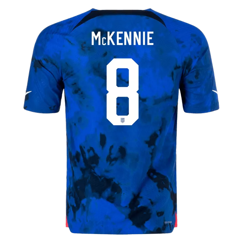 USA McKENNIE #8 Away Jersey Authentic 2022 - gojersey