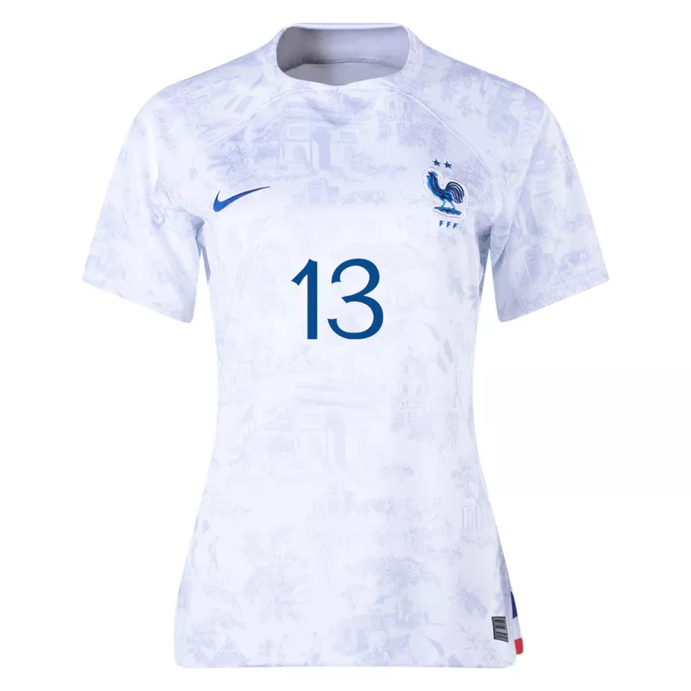 France KANTE #13 Away Jersey 2022 Women - gojersey