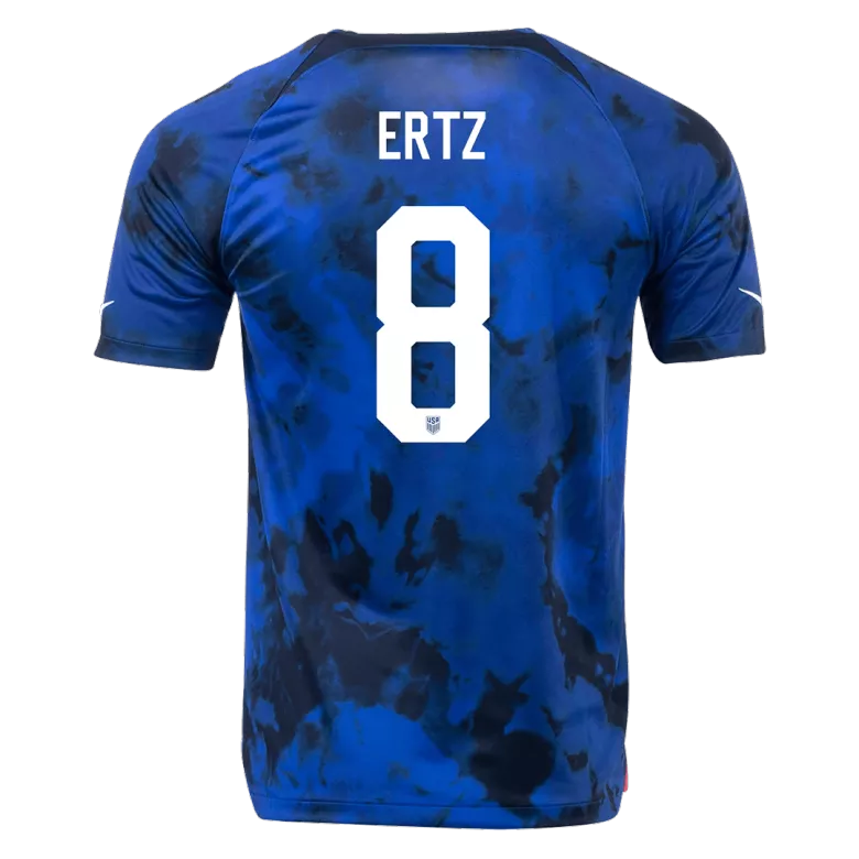 USA ERTZ #8 Away Jersey 2022 - gojersey