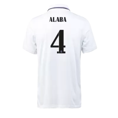 Real Madrid ALABA #4 Home Jersey 2022/23 - gojersey