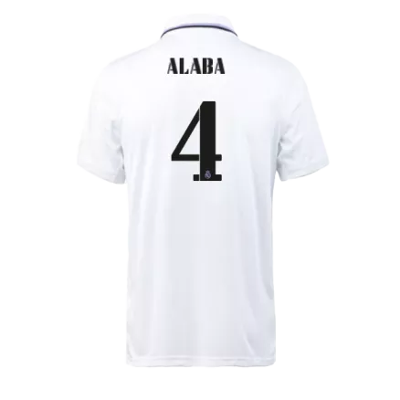 Real Madrid ALABA #4 Home Jersey 2022/23 - gojerseys