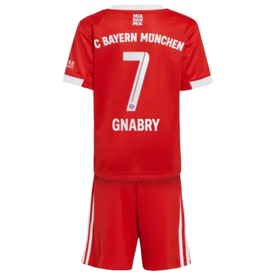 Bayern Munich GNABRY #7 Home Jersey Kit 2022/23 Kids(Jersey+Shorts) - gojersey