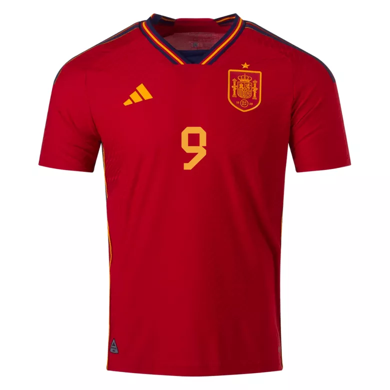 Spain GAVI #9 Home Jersey Authentic 2022 - gojersey