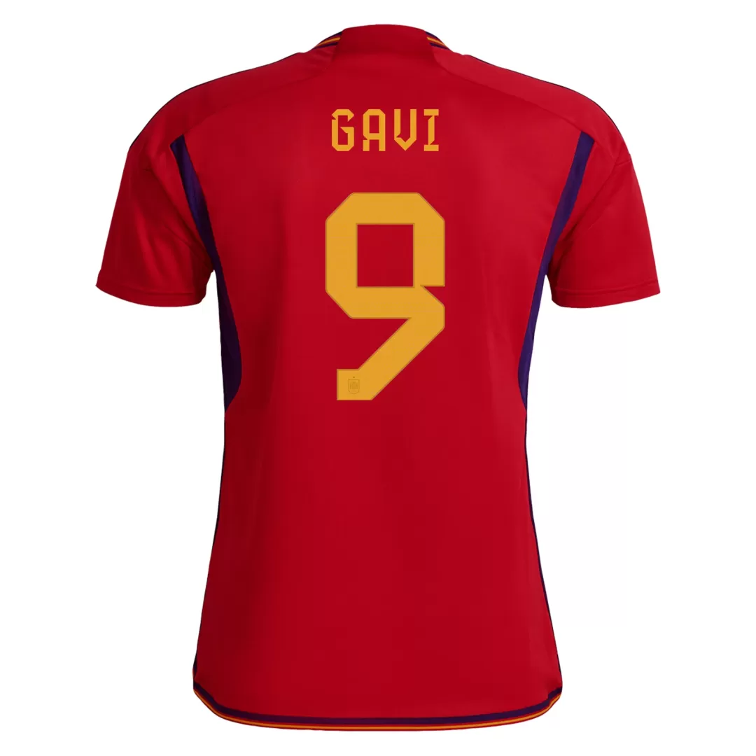 Spain GAVI #9 Home Jersey 2022 | Goaljerseys