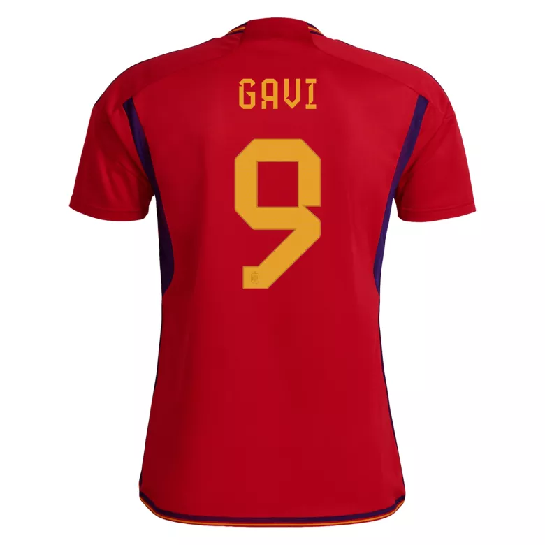 Spain GAVI #9 Home Jersey 2022 - gojersey