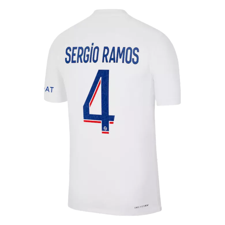 PSG SERGIO RAMOS #4 Third Away Jersey Authentic 2022/23 - gojersey