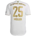 Bayern Munich MÜLLER #25 Away Jersey Authentic 2022/23 - goaljerseys