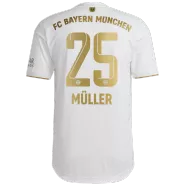 Bayern Munich MÜLLER #25 Away Jersey Authentic 2022/23 - goaljerseys