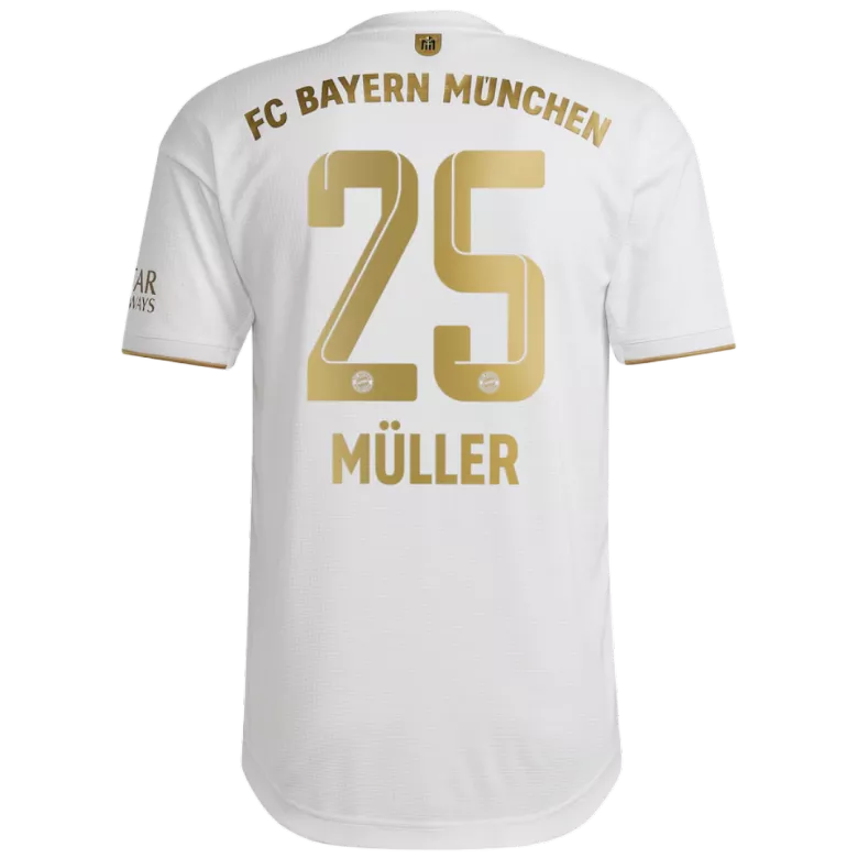 Bayern Munich MÜLLER #25 Away Jersey Authentic 2022/23 - gojersey