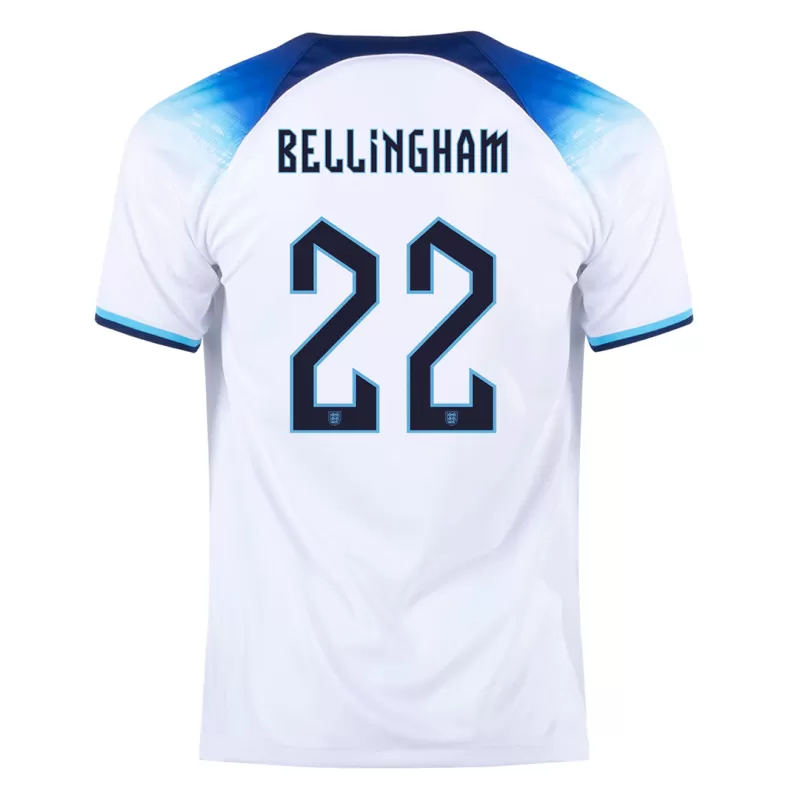 England BELLINGHAM #22 Home Jersey 2022 - gojersey