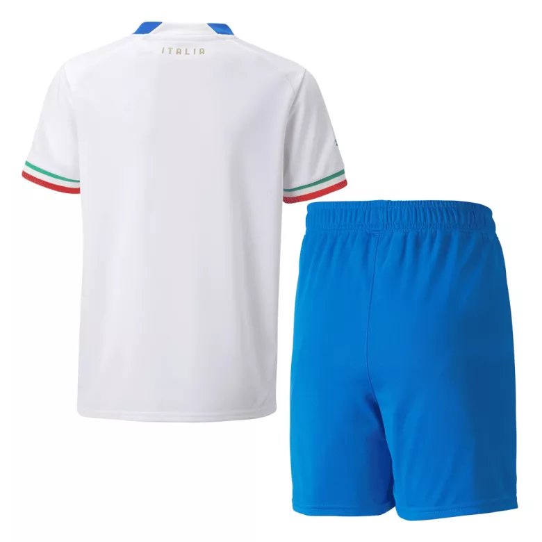 Italy Away Jersey Kit 2022 Kids(Jersey+Shorts) - gojersey