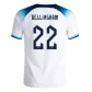 England BELLINGHAM #22 Home Jersey Authentic 2022 - goaljerseys