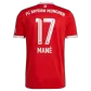 Bayern Munich MANÉ #17 Home Jersey 2022/23 - goaljerseys