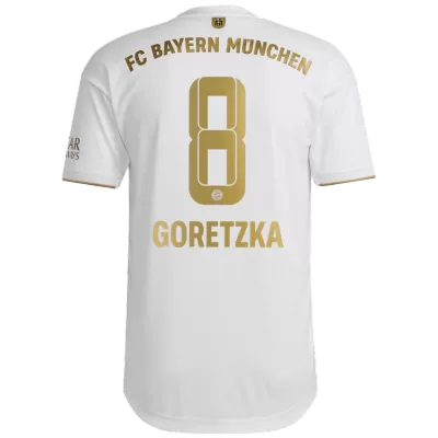 Bayern Munich GORETZKA #8 Away Jersey Authentic 2022/23 - gojersey