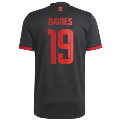 Bayern Munich DAVIES #19 Third Away Jersey 2022/23 - gojersey