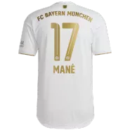 Bayern Munich MANÉ #17 Away Jersey Authentic 2022/23 - goaljerseys