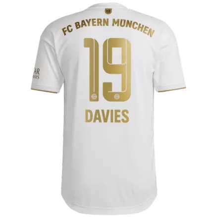 Bayern Munich DAVIES #19 Away Jersey Authentic 2022/23 - gojerseys
